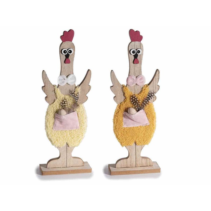 Set 2 figurine Gaini 11x4.5x31 cm