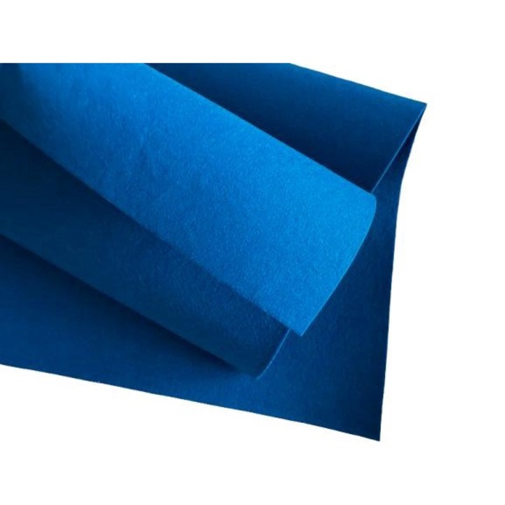 Fetru rigid 2mm 30X100cm, albastru