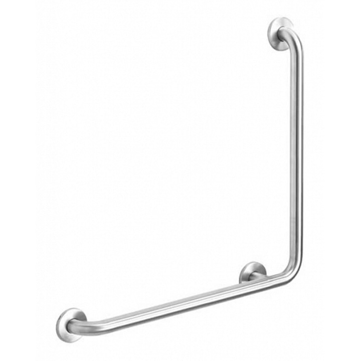 Bara de sprijin pentru baie, inox, 600x600x102mm