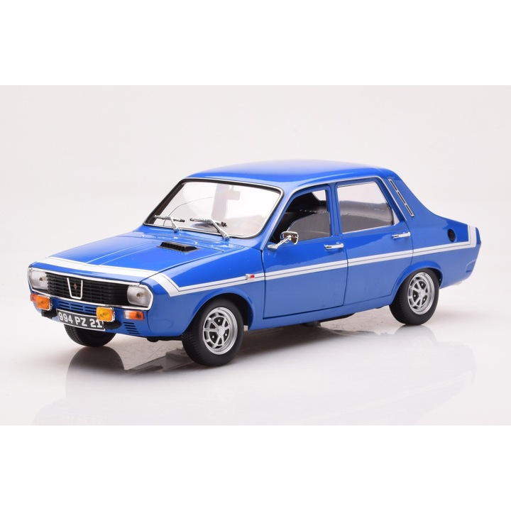 Автомобил Norev Renault 12 Gordini, Модел без брони, Метал, 1/18, Син