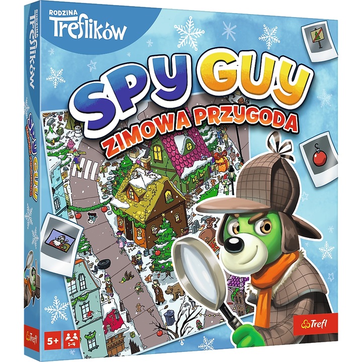 Настолна игра Trefl Spy Guy - Зимно приключение, 5+