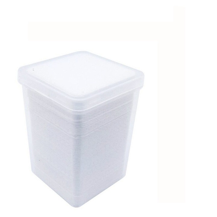 Подложки за почистване на лепило, комплект, бели, сини, прозрачни, 10х10 см