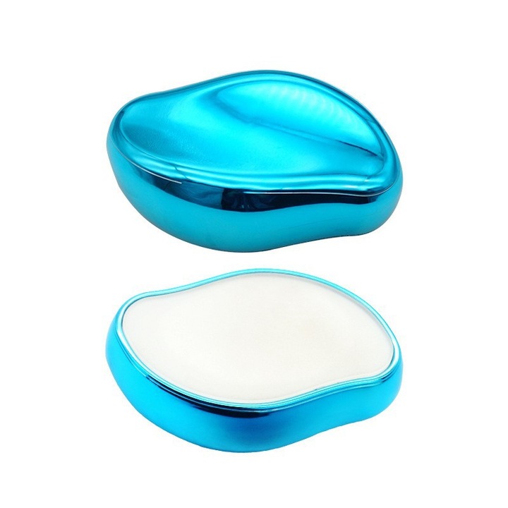 Epilator, 10.7x6.5x3cm, negru, auriu, albastru, set 1 buc