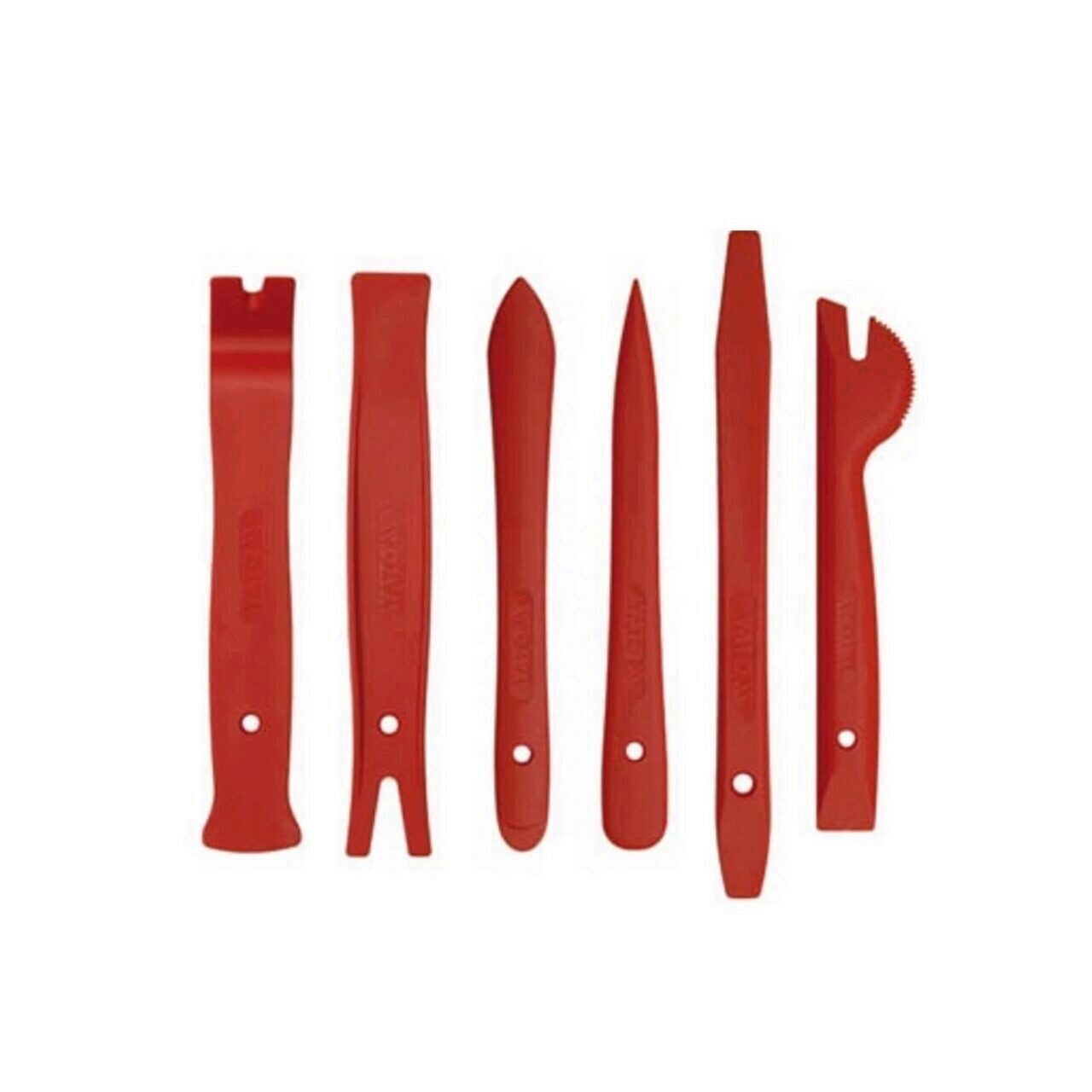 Set 6 extractoare elemente auto plastic, Yato YT-0837