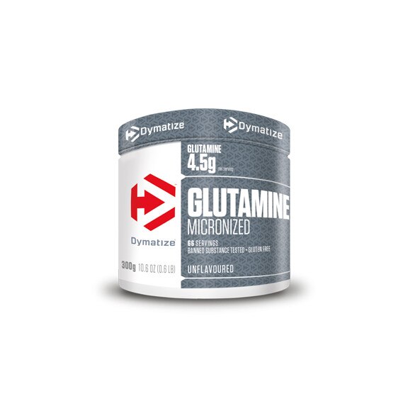 Aminoacid esential Dymatize Glutamine Micronized Unflavoured 300 g
