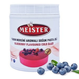 Glazura Oglinda Rece - Afine - Rosu Visiniu - Decorare & Acoperire - Blueberry Flavoured Cold Glaze - Meister - 1 Kilogram
