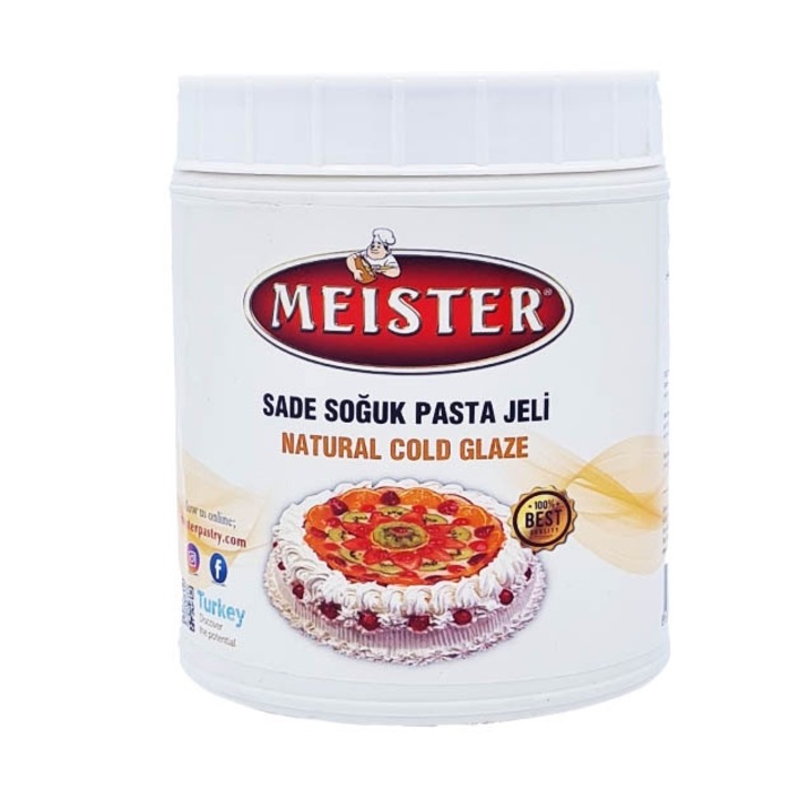 Glazura Oglinda Rece - Neutra - Transparenta - Decorare & Acoperire - Natural Cold Glaze - Meister - 1 Kilogram