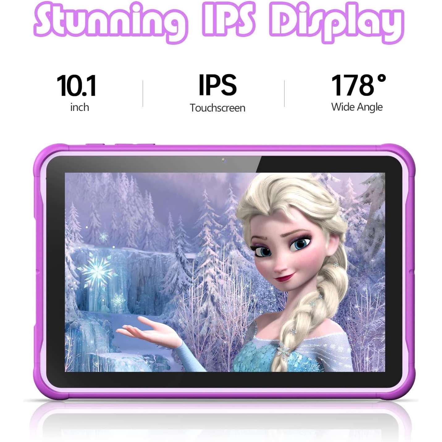 Tableta Pritom K10, 10 inchi, Quad Core, 64 GB, 4 GB RAM, violet