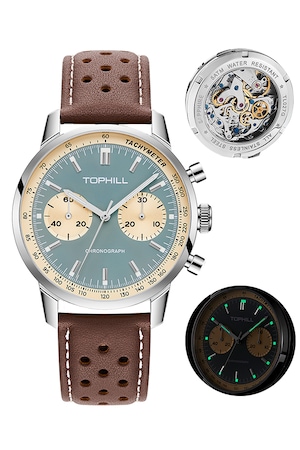 TOPHILL ceas pentru barbati cu miscare mecanica Seagull ST1901