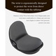 Mousepad ergonomic, suport pentru incheietura mainii, spuma cu memorie, albastru, dimensiuni mici