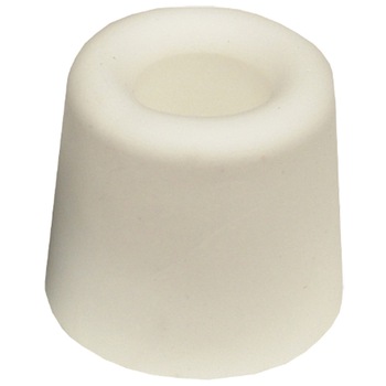 Opritor pentru usa din cauciuc, Evotools, inaltime 25 mm, alb Opritor pentru usa din cauciuc, Evotools, inaltime 25 mm, alb
