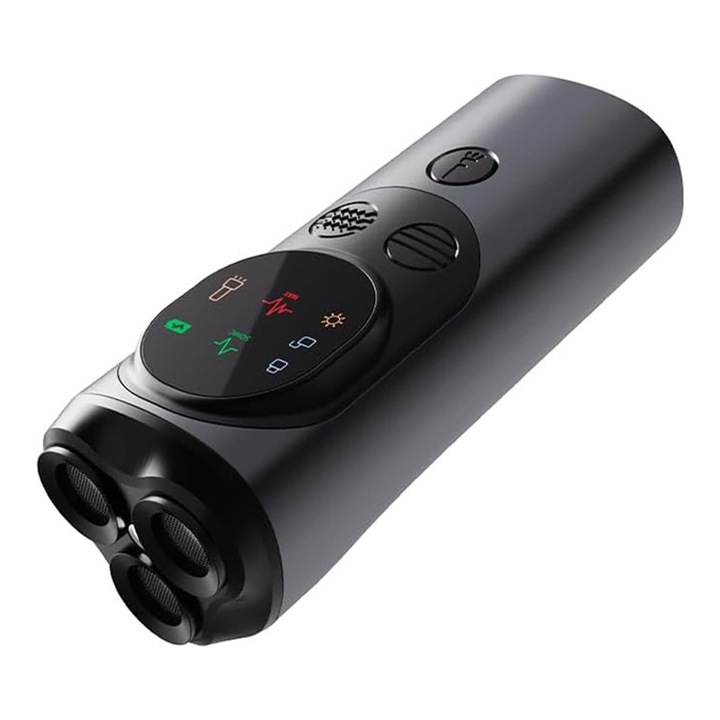 Rqiurpn kutyanyugtató készülék, 5 edzésmód, ultrahangos, 45 láb, gyorstöltés, hordozható