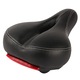 Scaun de bicicleta, Autocise, confortabil, cu amortizare, cu luminita, 28x21x11cm, negru