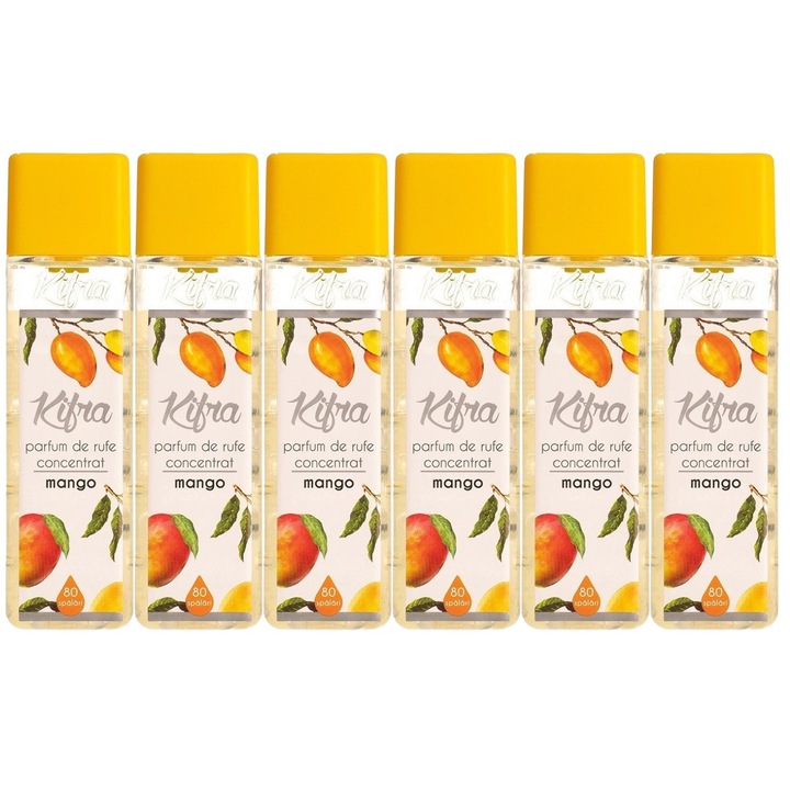 Kifra mosóparfüm, Mangó, 6x200ml, 480 mosás