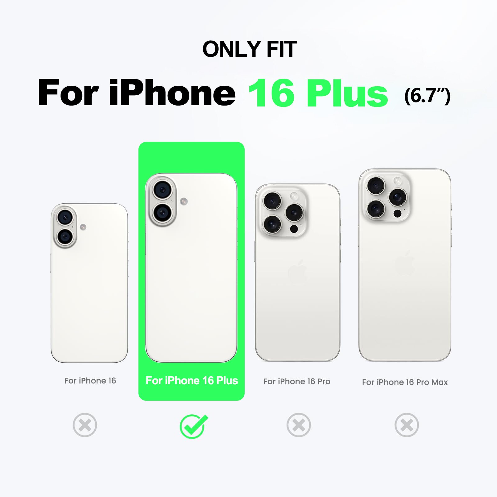 Husa de Protectie, MagSafe, MOGU, Compatibil iPhone 16 plus, impermeabila, rezistenta la zgarieturi, airbag anti-cadere, absorbtie de soc anti-coliziune pe patru fete, din material PC+TPU pentru rezistenta la ingalbenire, grosime 1,5mm, transparenta