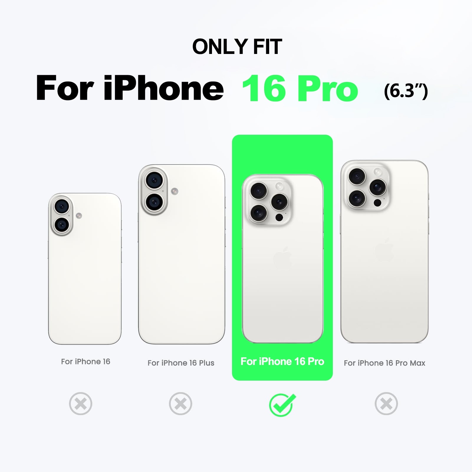 Husa de Protectie, MagSafe, MOGU, Compatibil iPhone 16 pro, impermeabila, rezistenta la zgarieturi, airbag anti-cadere, absorbtie de soc anti-coliziune pe patru fete, din material PC+TPU pentru rezistenta la ingalbenire, grosime 1,5mm, transparenta