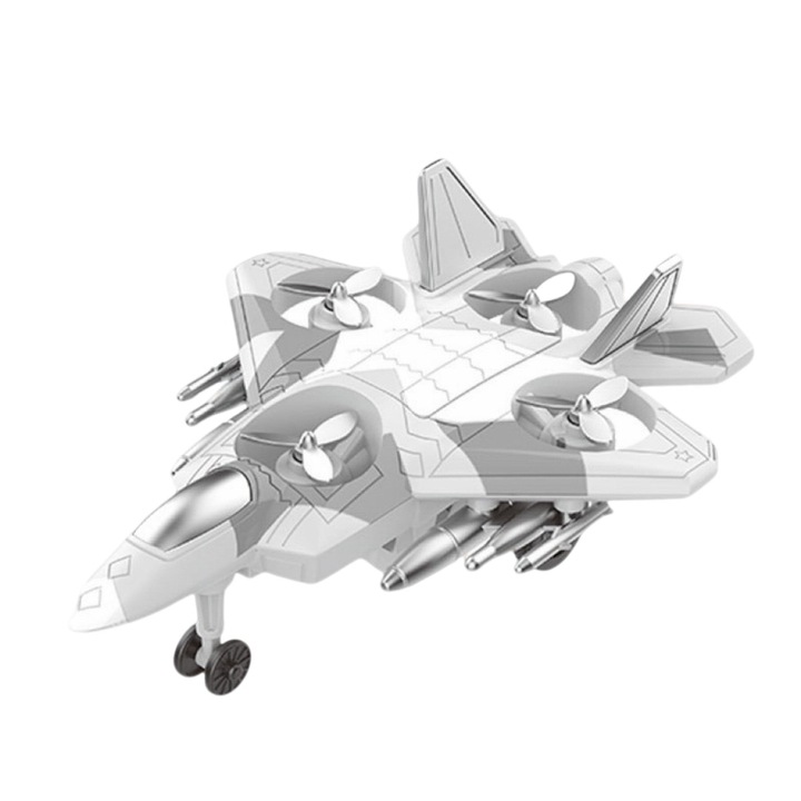 Avion de jucarie, Cu actionare inertiala, Rezistenta la cadere, Gri