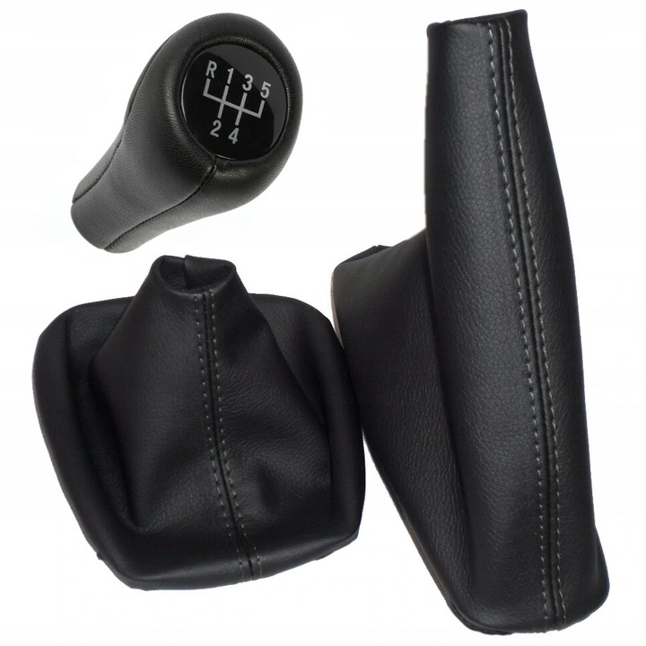 Топка за скоростен лост, ME Premium, press-fit, еко кожа, за 5-степенни скорости