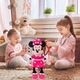 Jucarie de plus Minnie Mouse, moale, figurina de plus Minnie, Jucarie de plus pentru copii, papusa de plus Minnie Mouse, potrivita pentru copii si adulti, jucarii pentru copii