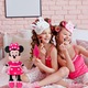 Jucarie de plus Minnie Mouse, moale, figurina de plus Minnie, Jucarie de plus pentru copii, papusa de plus Minnie Mouse, potrivita pentru copii si adulti, jucarii pentru copii