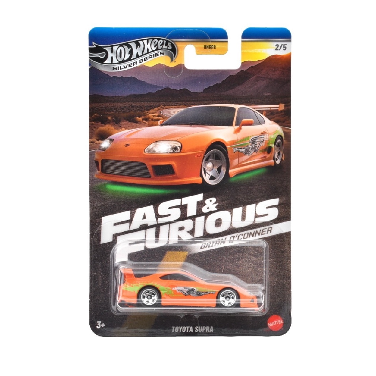 Set 5 Masinute Hot Wheels Silver Series, Fast and Furious