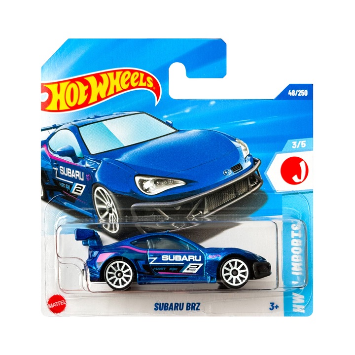 Hot Wheels Metallic Car, Subaru BRZ HW J-Imports 2025, 1:64, син