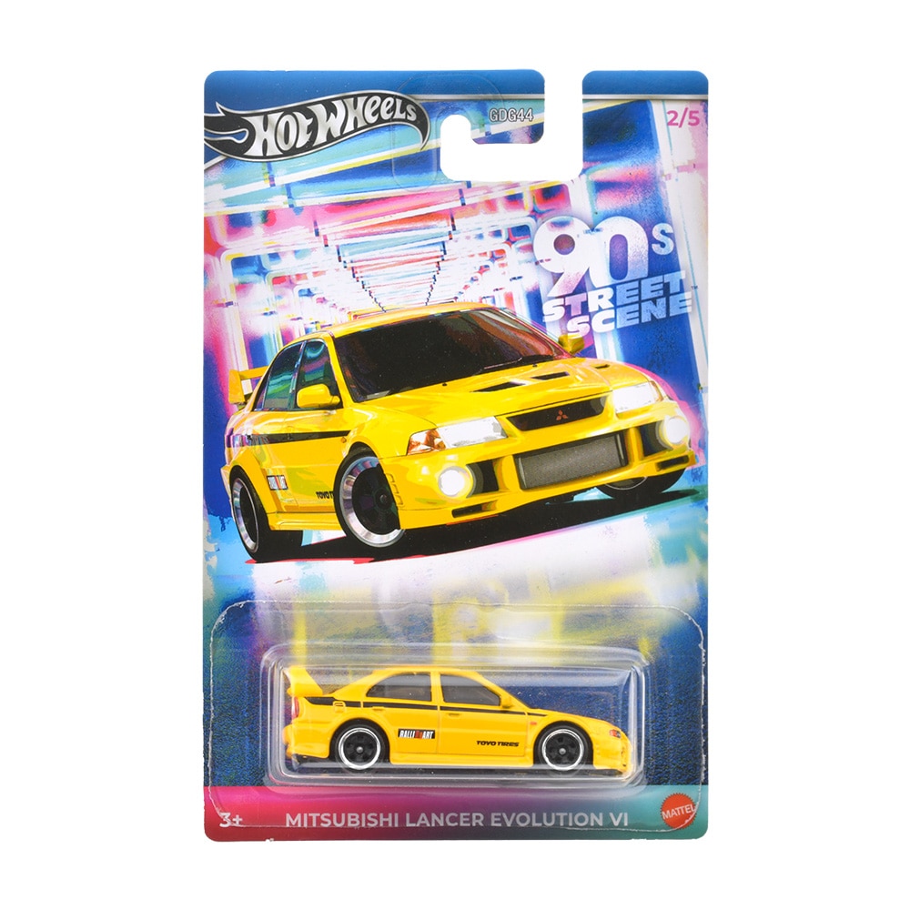 Masinuta metalica Hot Wheels Premium, Mitsubishi Lancer Evolution