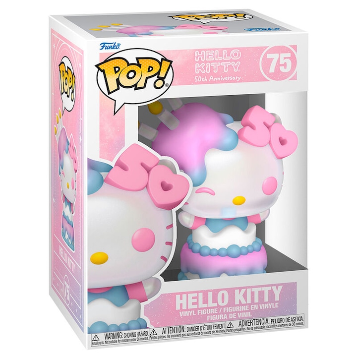 Figurina Funko Pop Sanrio HK50th - Hello Kitty in Cake