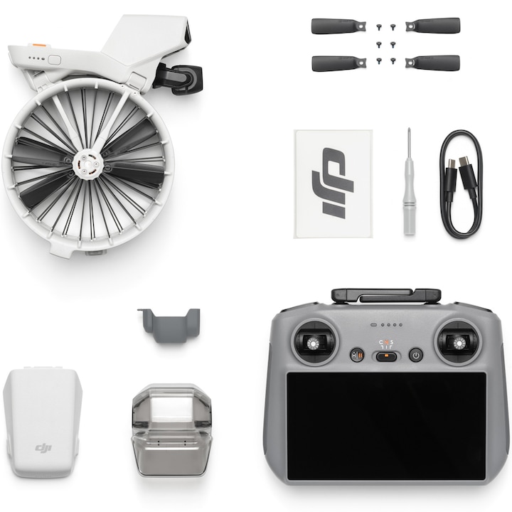 Drona DJI Flip, 4K/60, 48MP + Controller RC 2