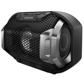 Boxa portabila wireless PHILIPS SB300B/00, Bluetooth, Waterproof, 4W, Negru Boxa portabila wireless PHILIPS SB300B/00, Bluetooth, Waterproof, 4W, Negru