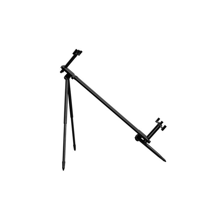 Rodpod din aluminiu 3 posturi Delphin RPX 4 BlackWay, reglabil