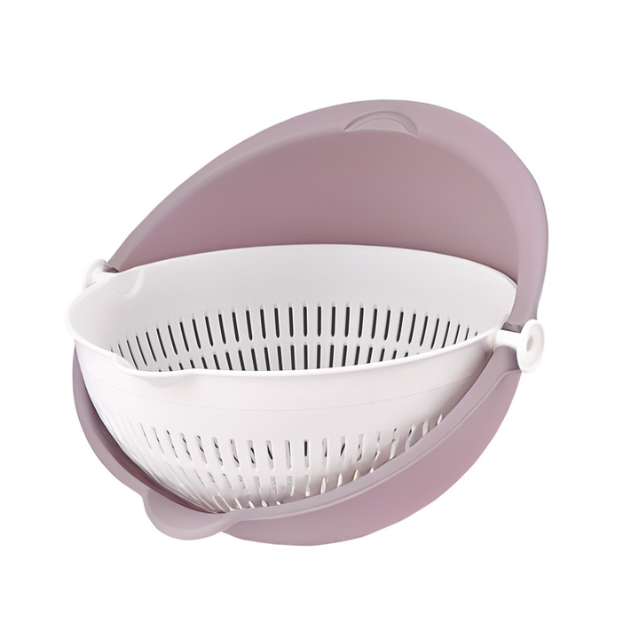 Miska kis méretű szűrővel 21x21x10,5 cm