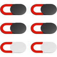 Protectie Webcam pentru Laptop, Telefon, Tableta, Set 6 buc, Negru