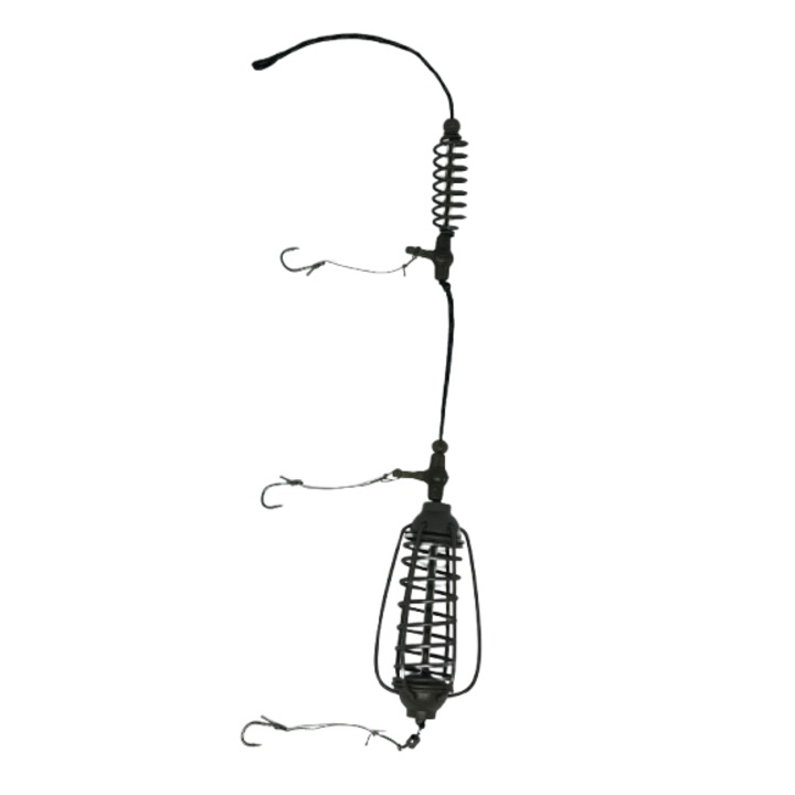 Montura al3850 mega crap caras 50g / 3carlige nr8 / leadfree 35lb