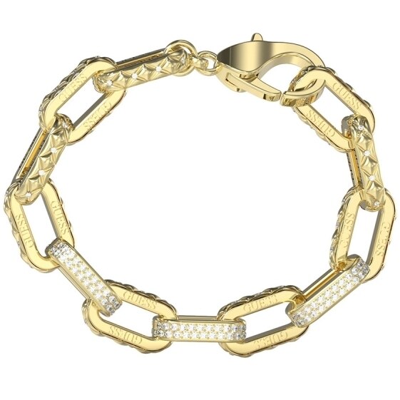 Bratara Guess Stylish cu cristale JUBB04579JWYG-L, Auriu