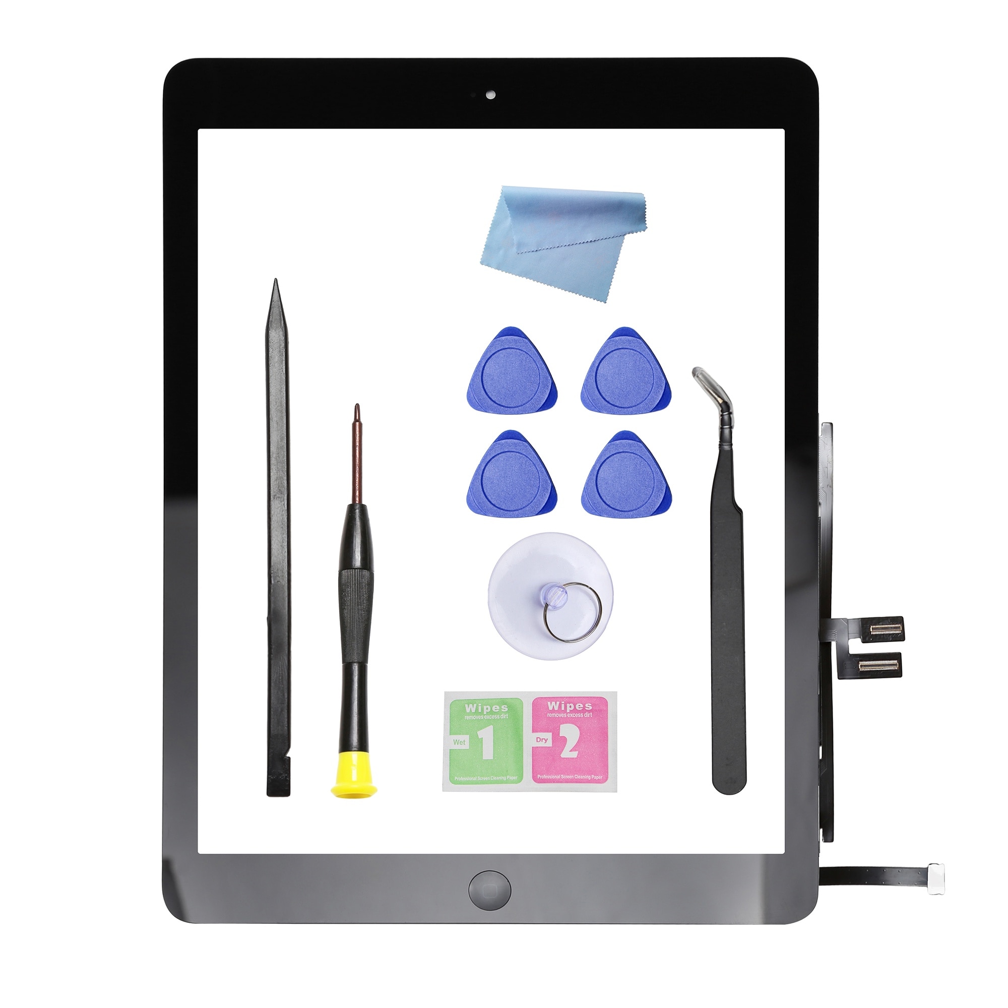 Touchscreen Apple IPad 10.2, Alb - eMAG.ro