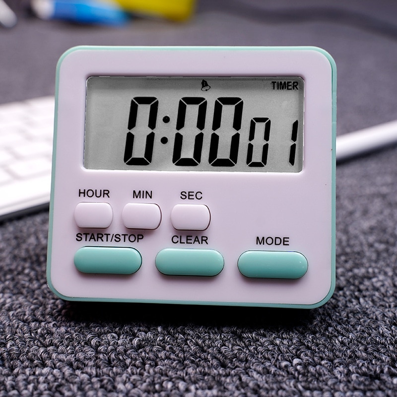 Timer digital multifunctional pentru bucatarie, suport magnetic, alarma ...