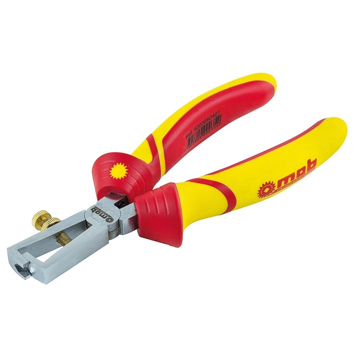 Cleste MOB pentru dezizolat, manson VDE 1000 V, 160 mm