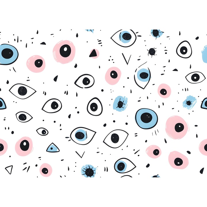 Tablou print pe canvas " Ochi " T400 256 40x60 cm