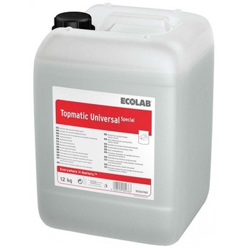 Detergent lichid pentru masinile de spalat vase TOPMATIC UNIVERSAL SPECIAL 25kg Ecolab Detergent lichid pentru masinile de spalat vase TOPMATIC UNIVERSAL SPECIAL 25kg Ecolab