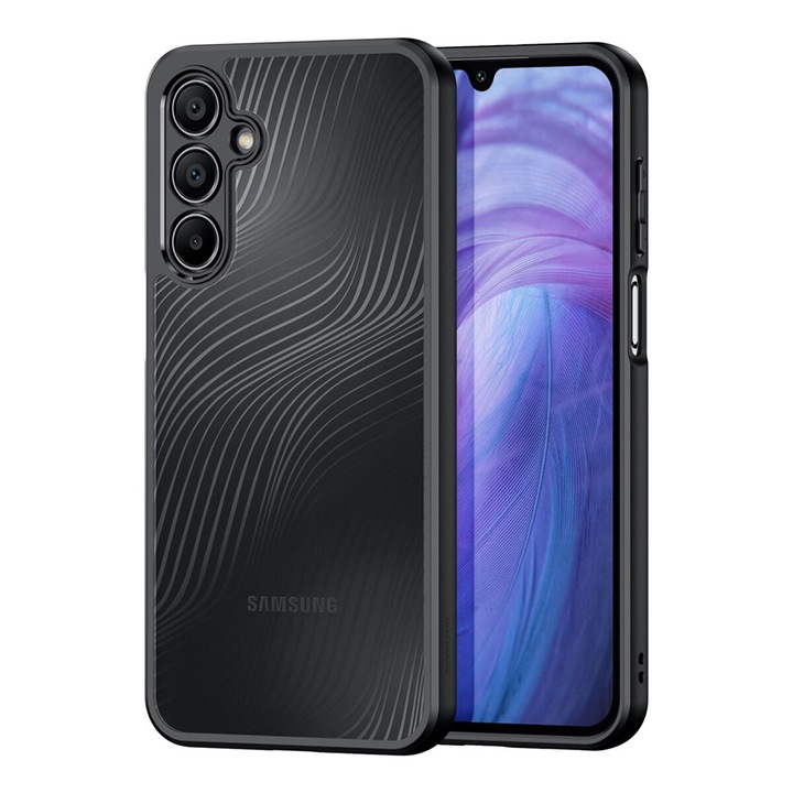 Кейс за Samsung Galaxy A16 4G/A16 5G, E51, полиуретан, черен