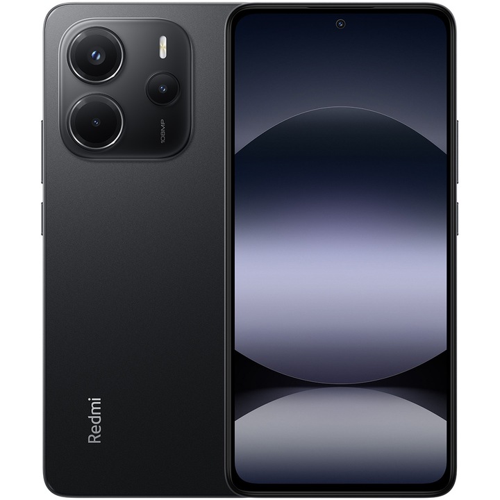 Смартфон Xiaomi Redmi Note 14, 6GB RAM, 128GB, Midnight Black