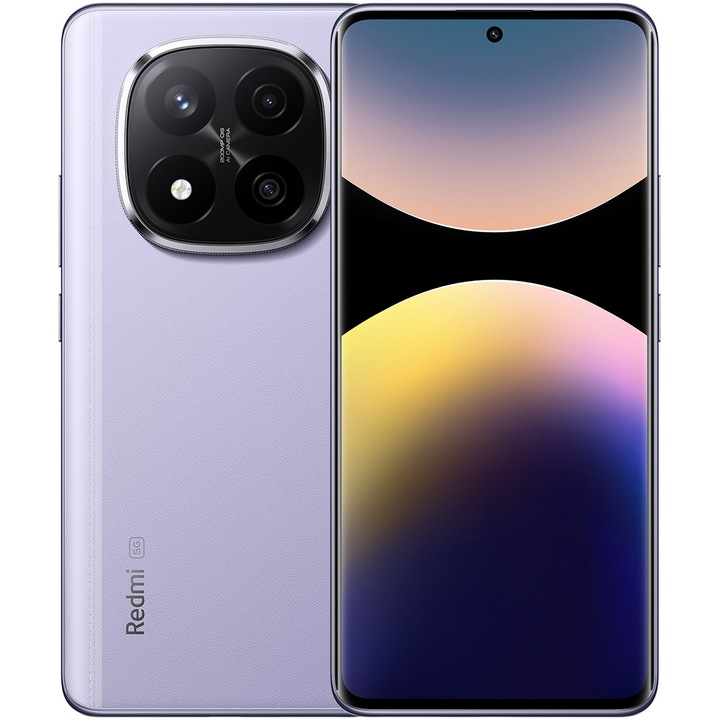 Смартфон Xiaomi Redmi Note 14 Pro+, 12GB RAM, 512GB, 5G, Lavender Purple