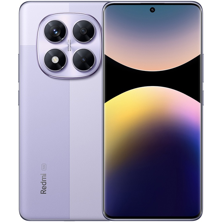 Смартфон Xiaomi Redmi Note 14 Pro, 8GB RAM, 256GB, 5G, Lavender Purple