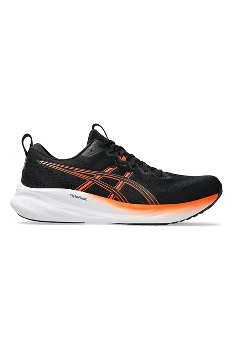 Asics, Pantofi pentru alergare Gel-Pulse 16, Negru/Portocaliu mandarina