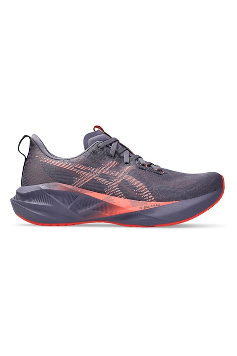 Asics, Pantofi Novablast 5 pentru alergare, Roz somon/Violet prafuit