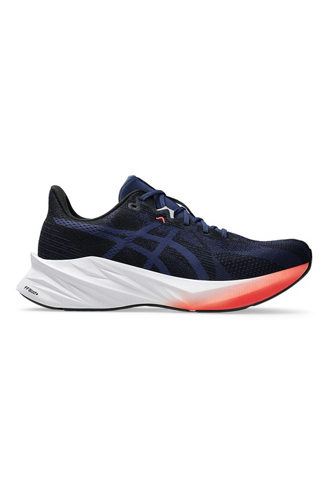 Asics, Pantofi Dynablast 5 pentru alergare, Negru/Albastru inchis