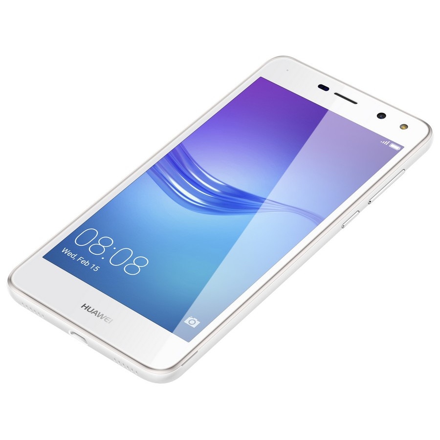 Смартфон HUAWEI Y6 (2017), бял - eMAG.bg