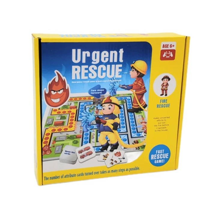 Társasjáték Firefighters on Duty, 1-3 játékos, Multicolor, 6+