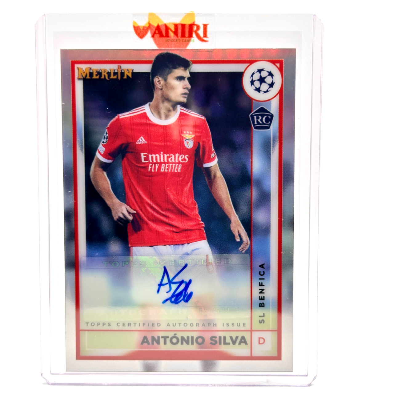 Cartoas de fotbal Topps Antonio Silva Autograf 2022-23 Topps